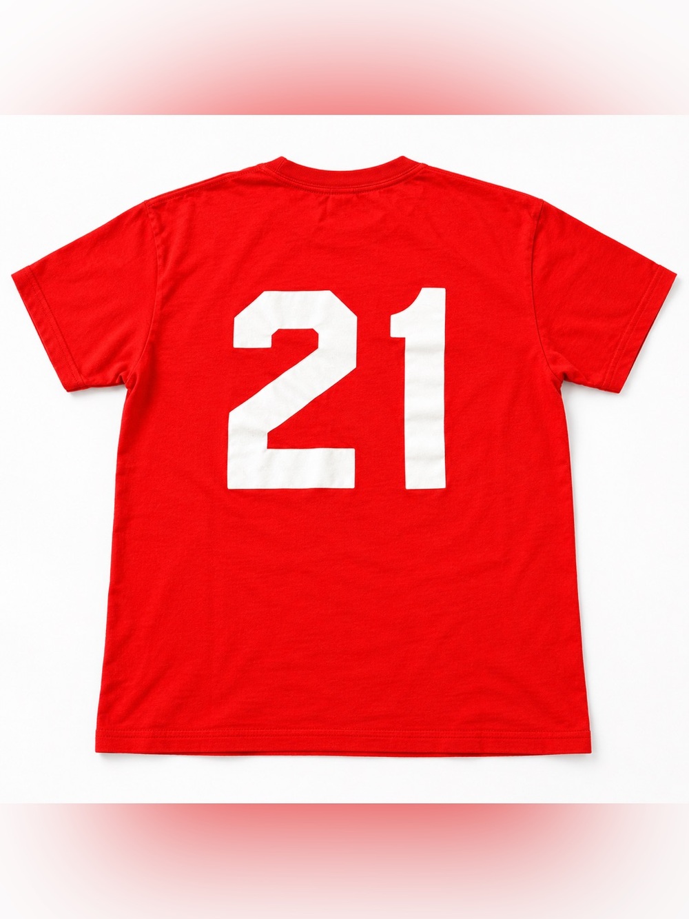 #21 Red Logo Short Sleeve Tee